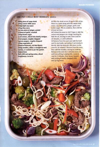 Chilli Beef Noodles